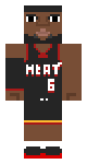 2012 Miami Heat LeBron James