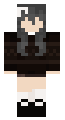 Amelia craft skin minecraft ✨️