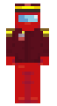 Among us show - captain red