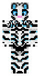 Anime/manga White tiger skin NEW