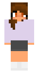 Aphmau skin color fits my hair Lol