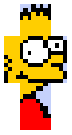 Bart Simpson - Pixel Art Skin