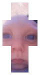 Bebé con ojos grandes