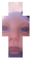 Bebé con ojos grandes