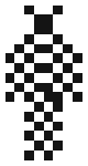black and whıte man skın