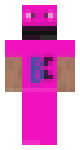Blackclue gaming YT skin but pink