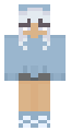 blue shark girl idk