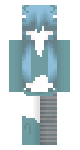Blue skull girl