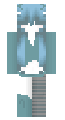 Blue skull girl