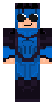 Blue Suit Invincible - Not 3D eyes