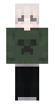 Boy in creeper pajamas