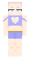 Color: periwinkle as a human
