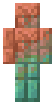 copper cape as a skin.