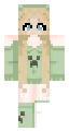 Creeper blonde girl