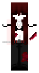 Cute hurt red girl