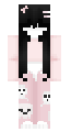 Cute matching skull girl