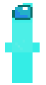 Cyan egg mogus