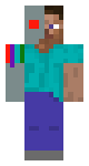Cyborg Minecraft Steve