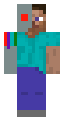 Cyborg Minecraft Steve