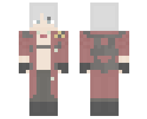 Devil May Cry Dante Minecraft Skin