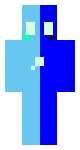 dark blue and cyan allay