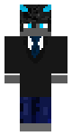 Dark Blue demon boy