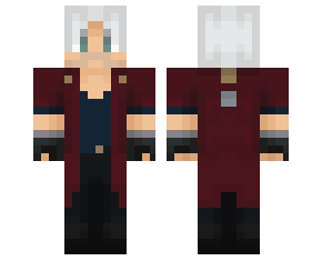 Dante (Devil May Cry 1) Minecraft Skin