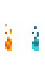 Fire and water hand template 2