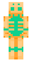 Fire skull