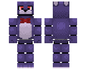 Fnaf bonnie Minecraft Skins