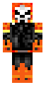 fıre head ghost rıder skın