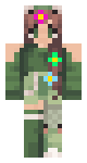 Frog Girl w/t Flowers