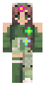 Frog Girl w/t Flowers