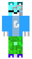 Gdbluetalis half of the face robot