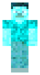 Ghostly Steve(Blue,non-transparent)