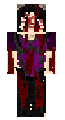 Girl covered in blood