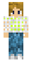 Girl with neon top+ net top