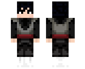 black goku Minecraft Skin