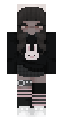 gothic bunny girl