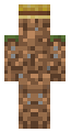 Grass block with hat