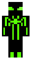 (green and black) spider man