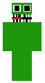 green rainbow friend