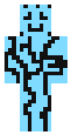 happy blue guy corrupted