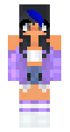 hd Aphmau with ein's streak andeyes
