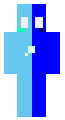 heroallay dark blue and cyan