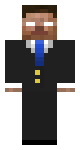 Herobrine In suit