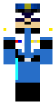 Hollow police law man Electro blade