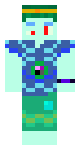 It looks at me and tilts its head