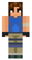 lara croft tactical blue