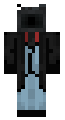Large  Camera Man blue suited